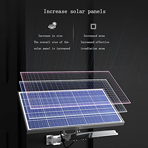 1600W Solar Street Light 80000 Lumens Motion Sensor Waterproof IP65 Security LED Flood Light P93345