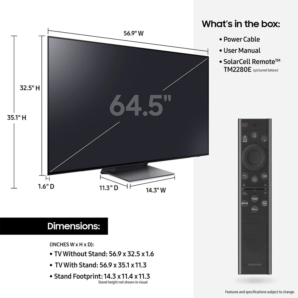 65" Class OLED 4K Smart TV E536279