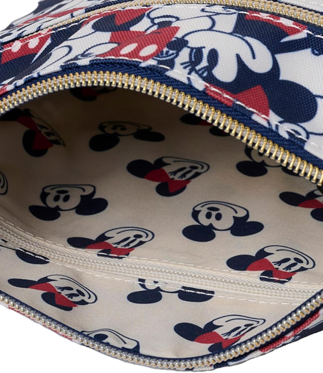 Navy Nylon Crossbody Purse A63874