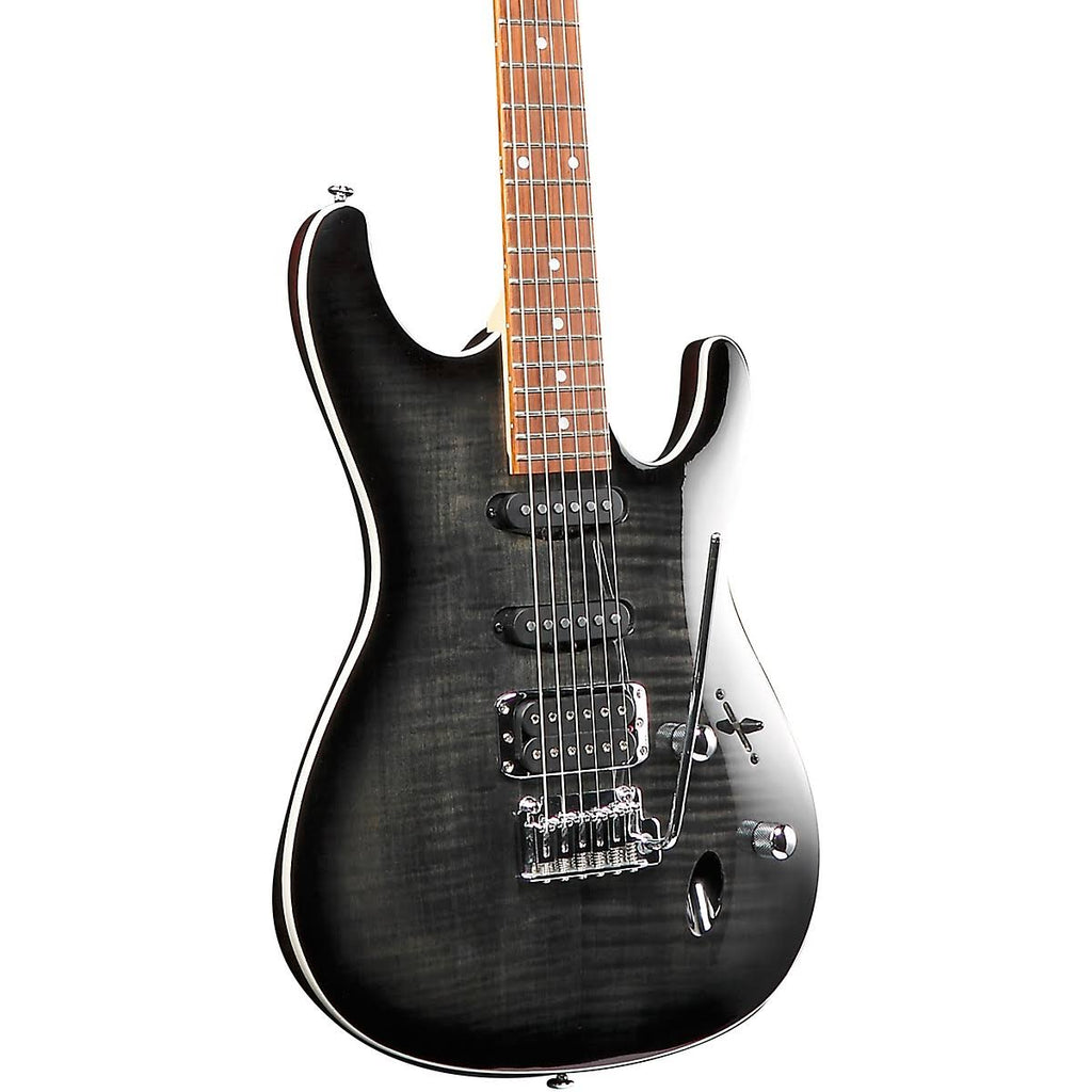 Transparent Gray Burst Electric Guitar S219