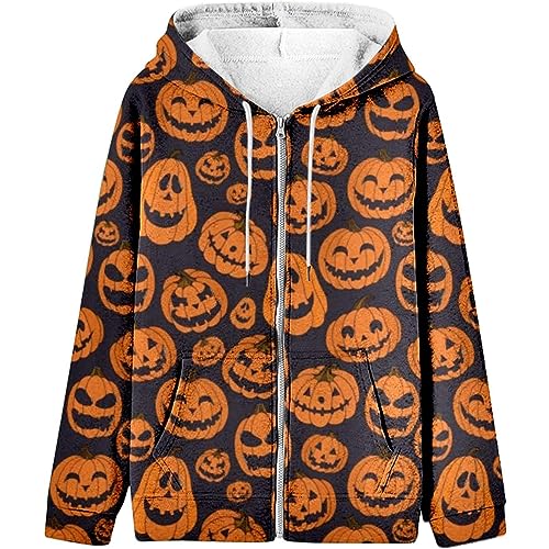 Oversized Fleece Zip Up Hoodie Q201187