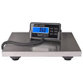 660lbs LCD Digital Platform Heavy Duty Portable Stainless Steel Shipping Scale S3128