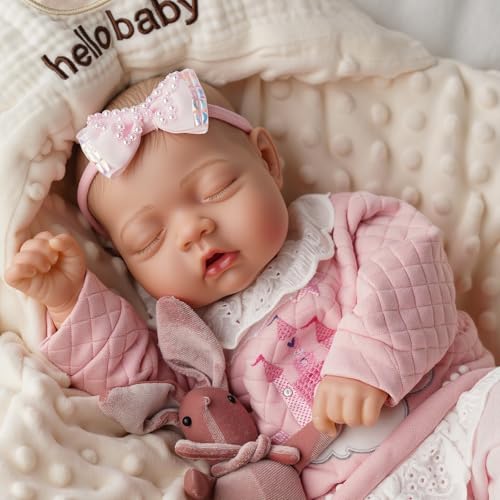 17-Inch Silicone Full Body Reborn Baby Doll C532541
