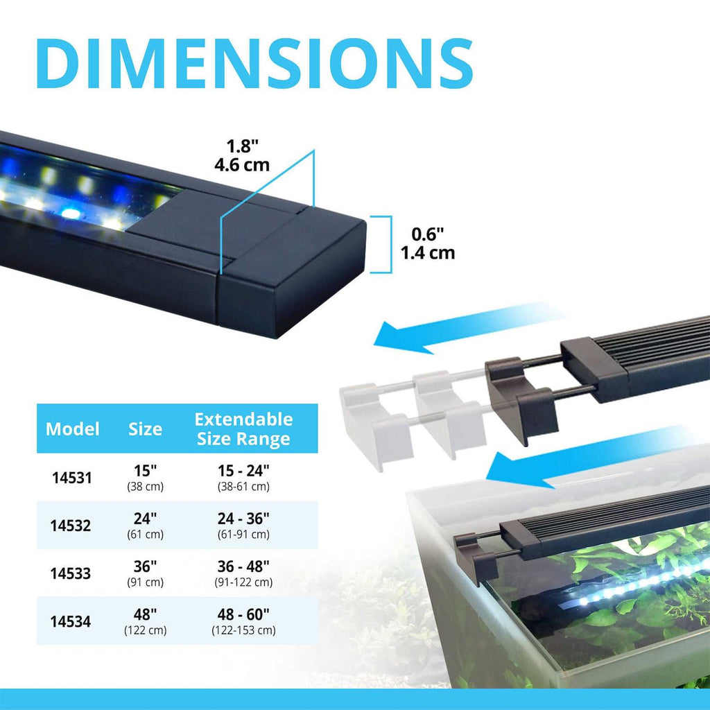 Bluetooth LED Aquarium Light H1070