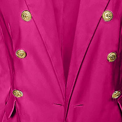 Double Breasted Slim Blazer Jackets N830