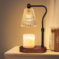 Candle Warmer Lamp with Timer and Dimmer Adjustable Height Electric Wax Melt Warmer with 2 Bulbs W33016