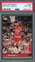 1992 Upper Deck Basketball Card #488 Graded PSA 8 R3552