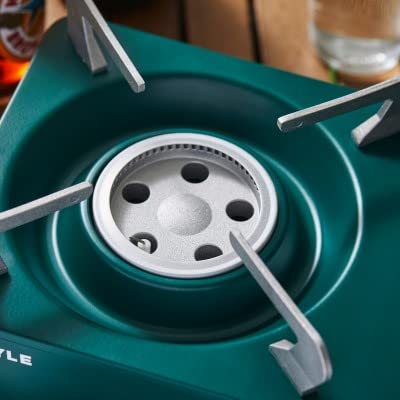 Mini Camping Stove Burner Portable Butane Stove Single Burner Camp Stove with Carrying Case O672