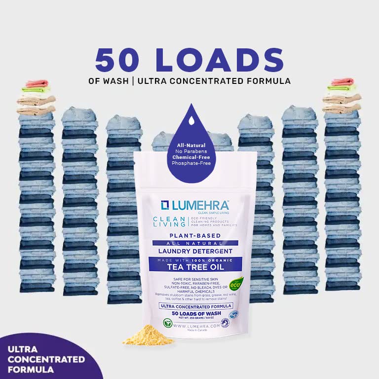 Natural Citrus Laundry Detergent Powder 500g 100 Loads P72598