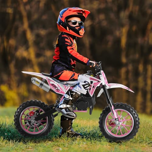Pink 49cc Gas Mini Dirt Bike J928