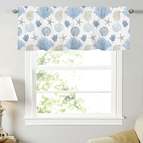 Sage Green Leaf Kitchen Curtains Valances Window Valance Short Topper Rod Pocket Curtain 54x18 Inch D328577