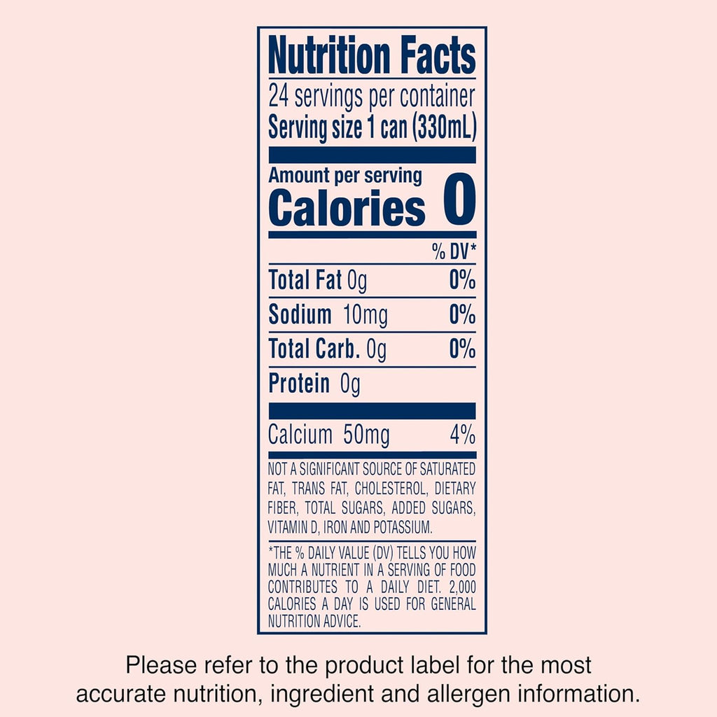 Variety Pack Flavored Mineral Water, 11.15 Fl Oz, Pack of 24 J211876