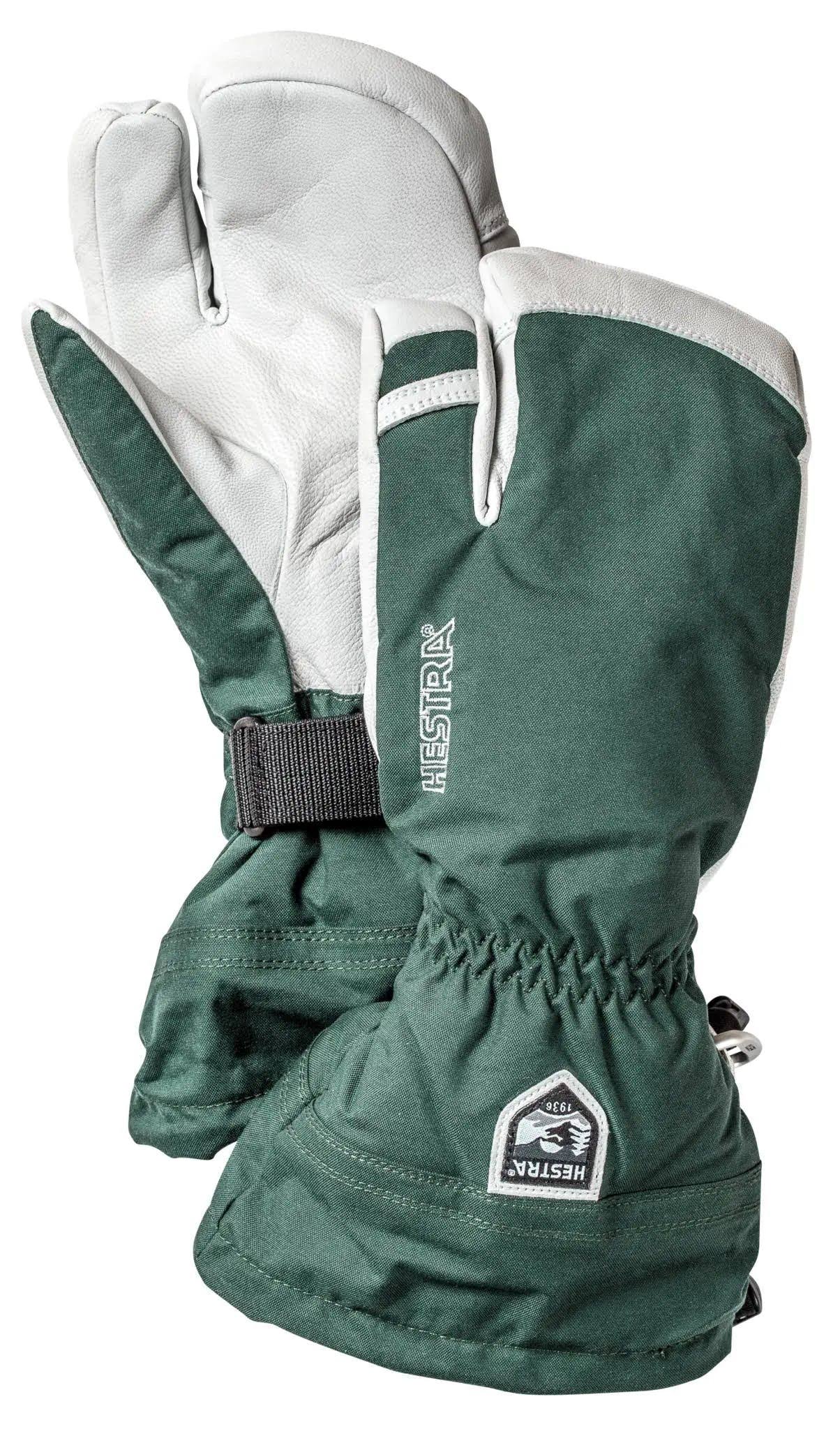 Red 3 Finger Ski Glove J629792