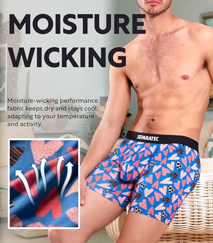 Men’s Boxer Briefs with Dual Pouch Bamboo Rayon 3 Pack J226500