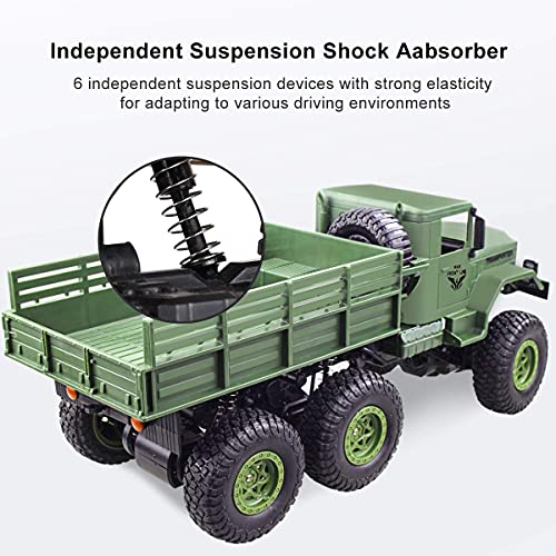 RC Military Truck 4WD 1:18 Scale Remote Control Car W604