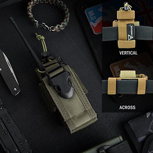 MOLLE Radio Pouch Universal Walkie Talkie Holster L1623