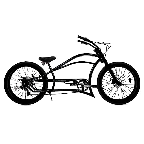 26" Speed Bicycles Chopper-Style Stretch Cruiser Bikes W5381