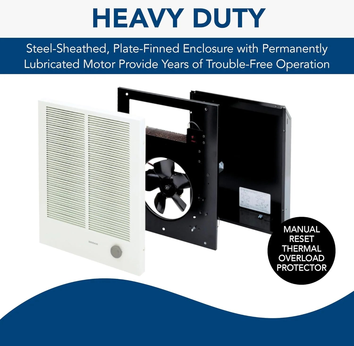 White Wall Heater X5208