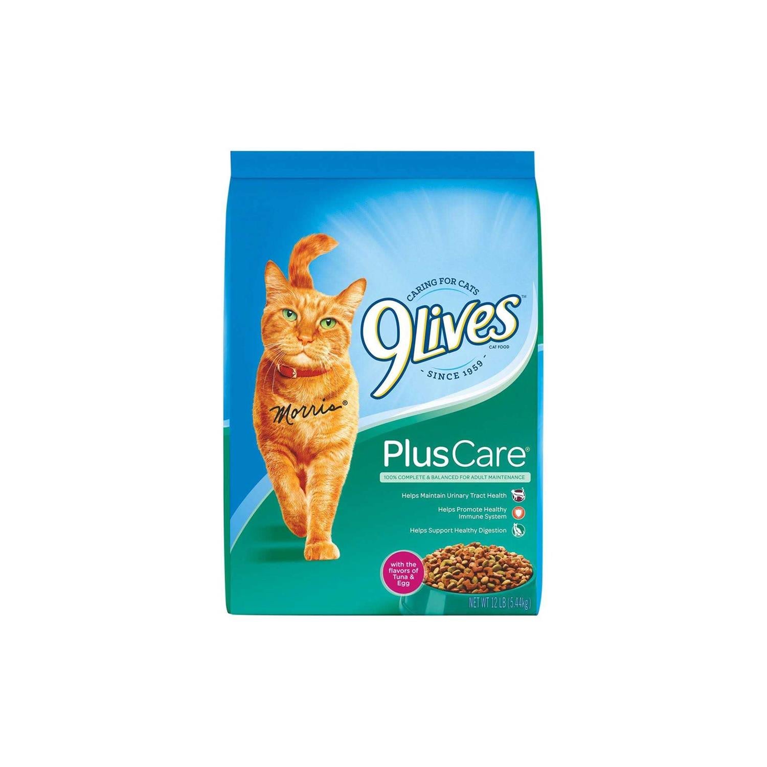 9Lives Plus Care Dry Cat Food K487033