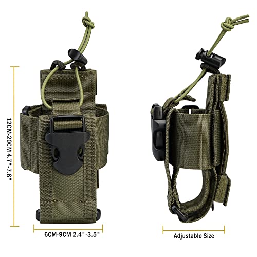 MOLLE Radio Pouch Universal Walkie Talkie Holster L1623