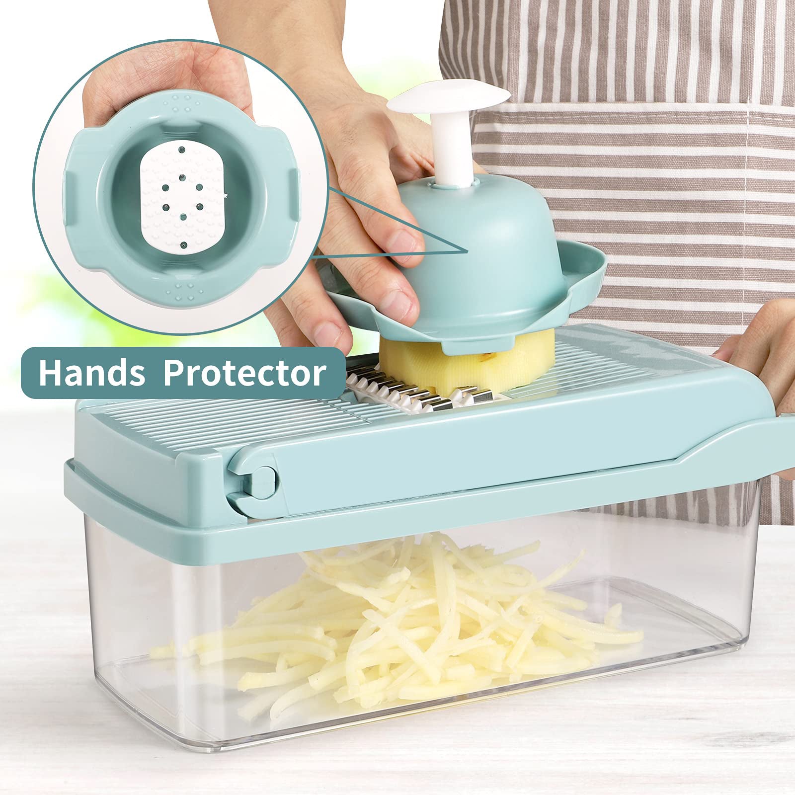 13-in-1 Vegetable Chopper with 8 Blades Q84951