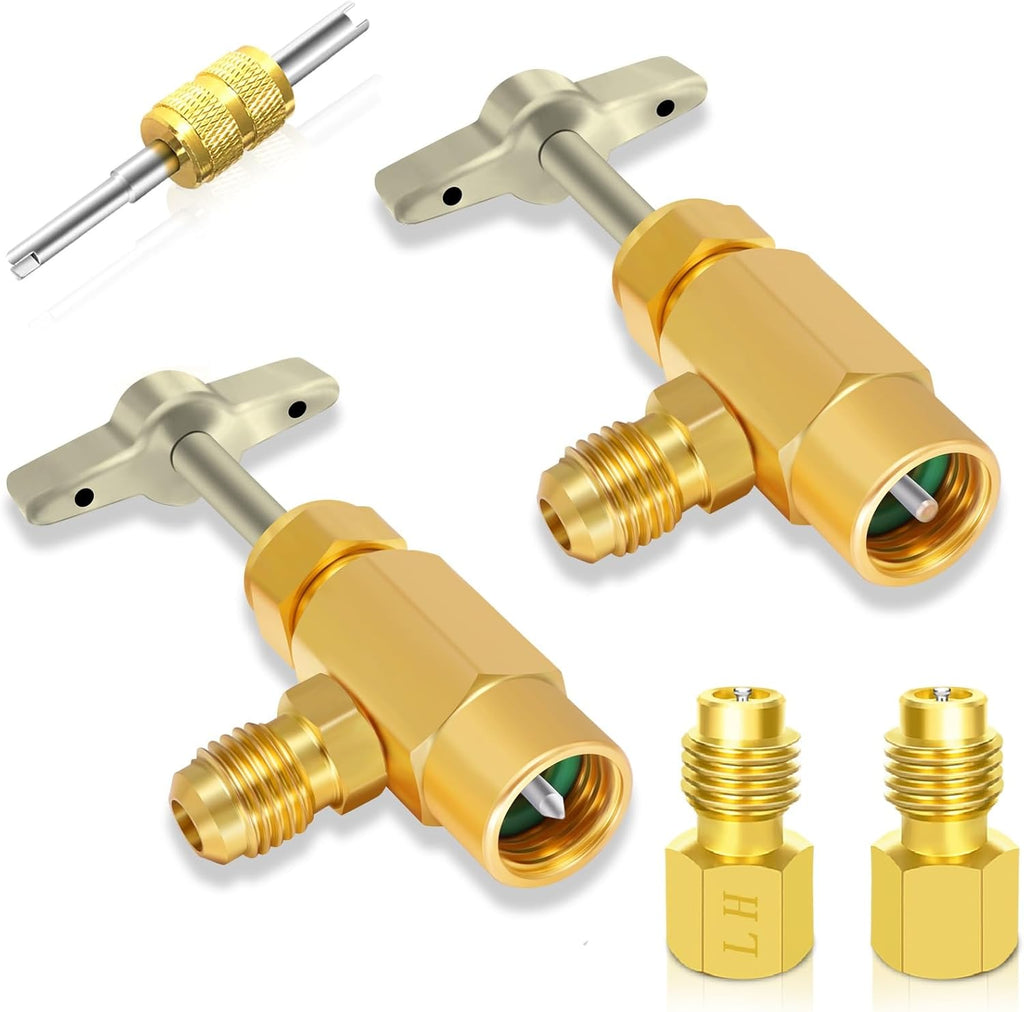 R1234YF Refrigerant Dispenser Set with Valve Core Removal Tool H558940