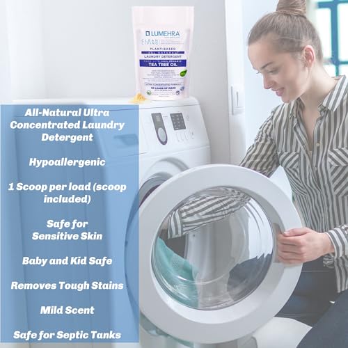 Natural Citrus Laundry Detergent Powder 500g 100 Loads P72598
