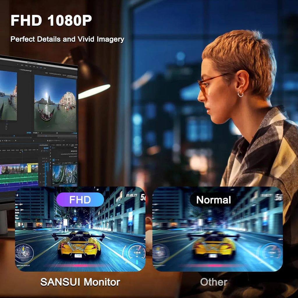 27 Inch IPS 100Hz FHD HDR Monitor with Built-in Speakers M590