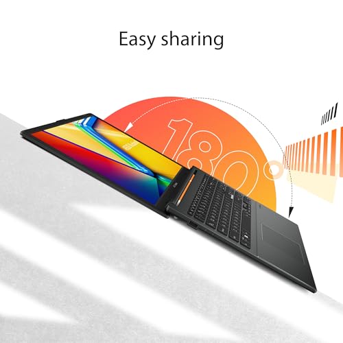 15.6" FHD Slim Laptop, AMD Ryzen 3 Quad Core Processor, 8GB DDR5 RAM, 128GB SSD, Windows 11 Home, Black O51019