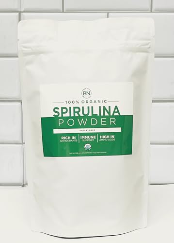 Spirulina Powder Organic 1kg 2.2lb 285 Servings 3.5g Serving Size C4062