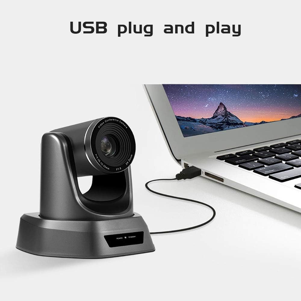 Full HD 1080p USB PTZ Video Conference Camera with 20x Optical Zoom H128