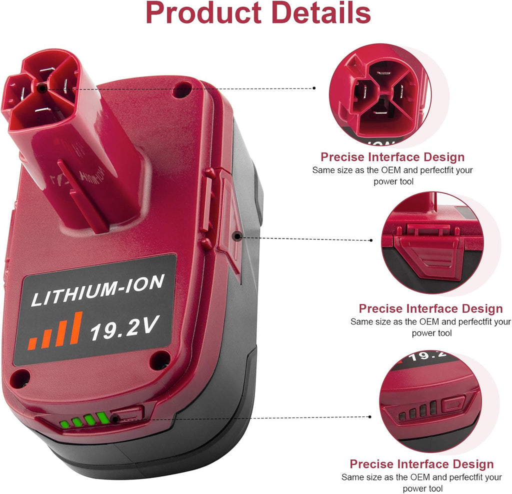 19.2V 6.0Ah Lithium ion Battery F950815