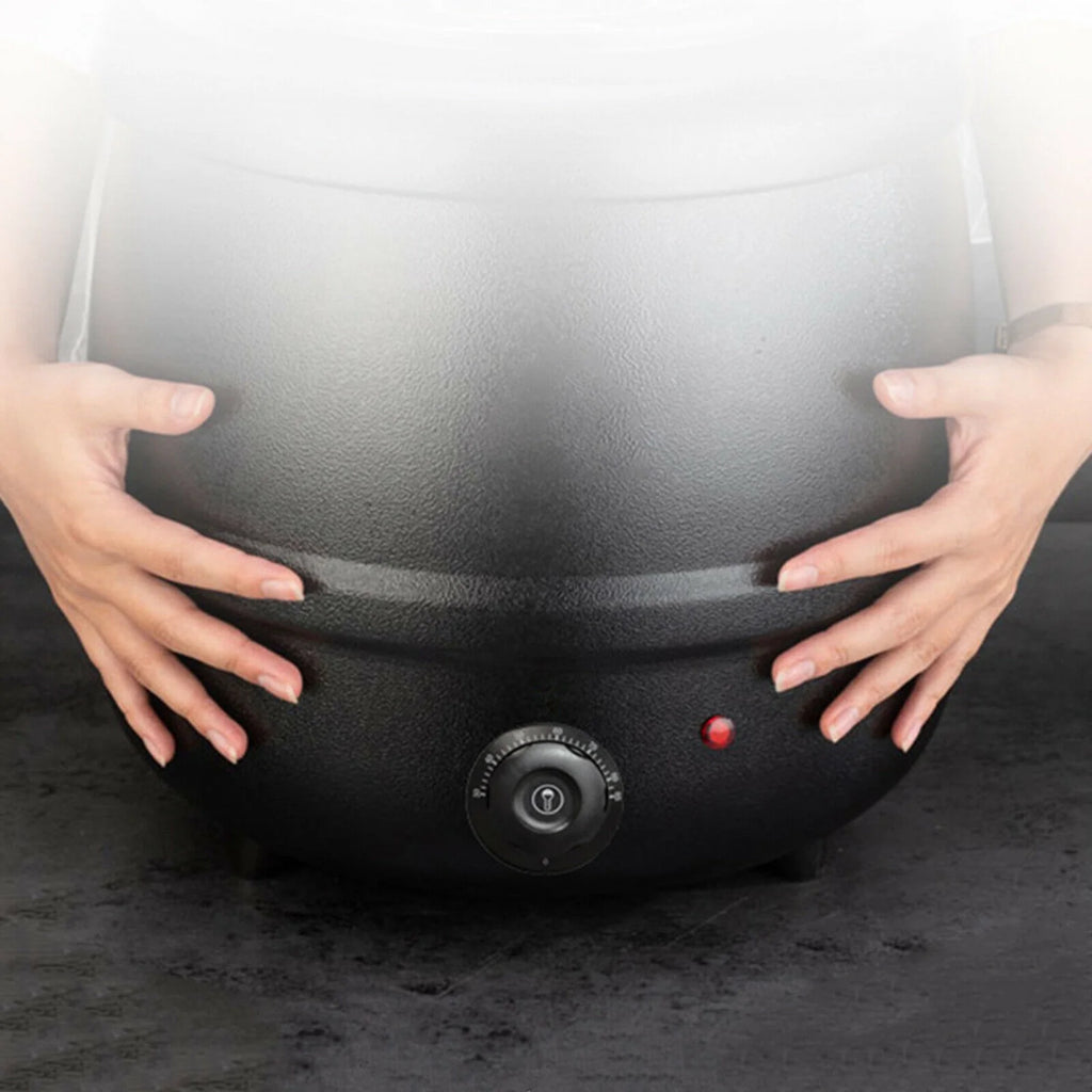 10L Commercial Electric Food Soup Kettle Pot Warmer Black O34684