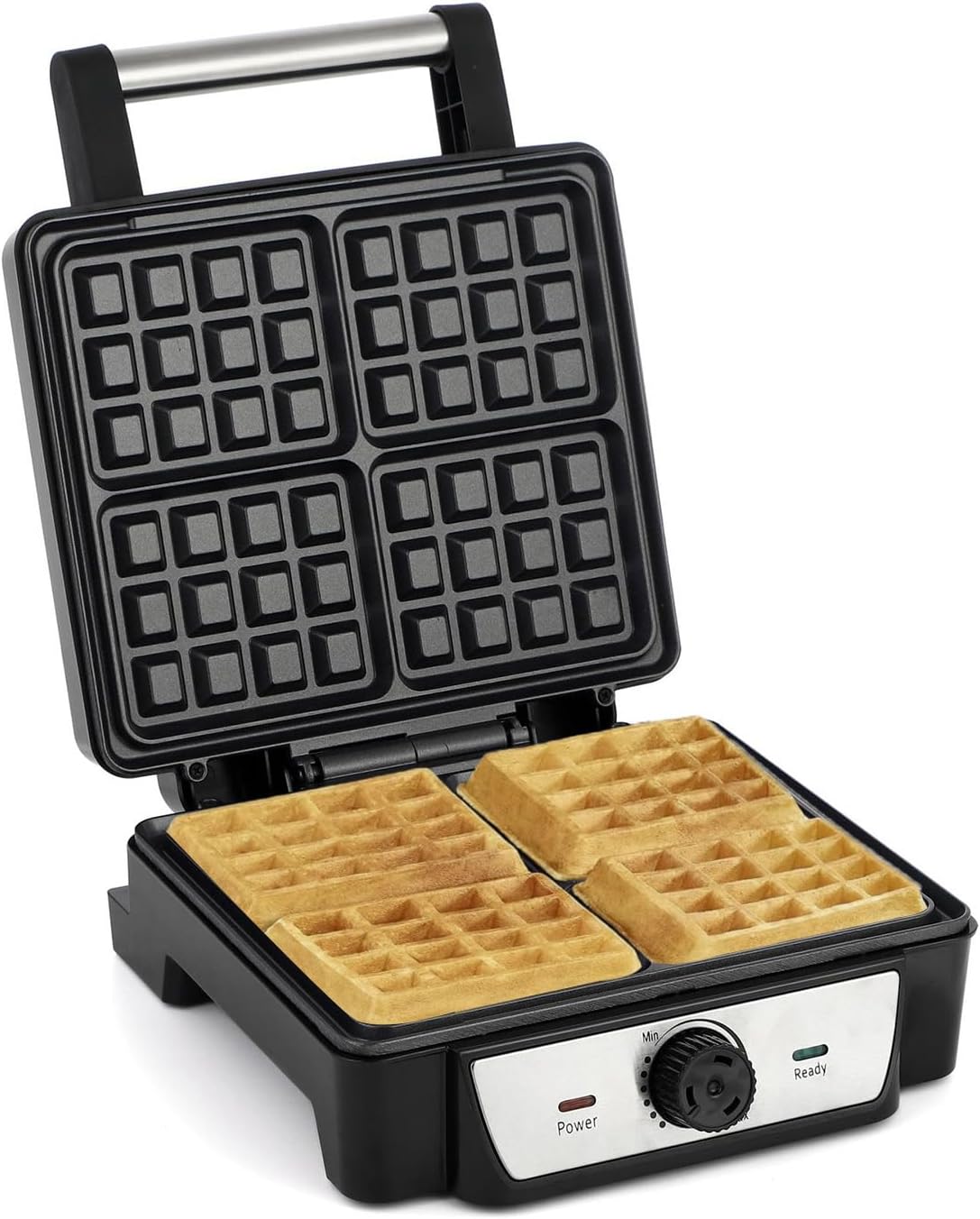 4 Slice Non-Stick Electric Belgian Waffle Maker W67470