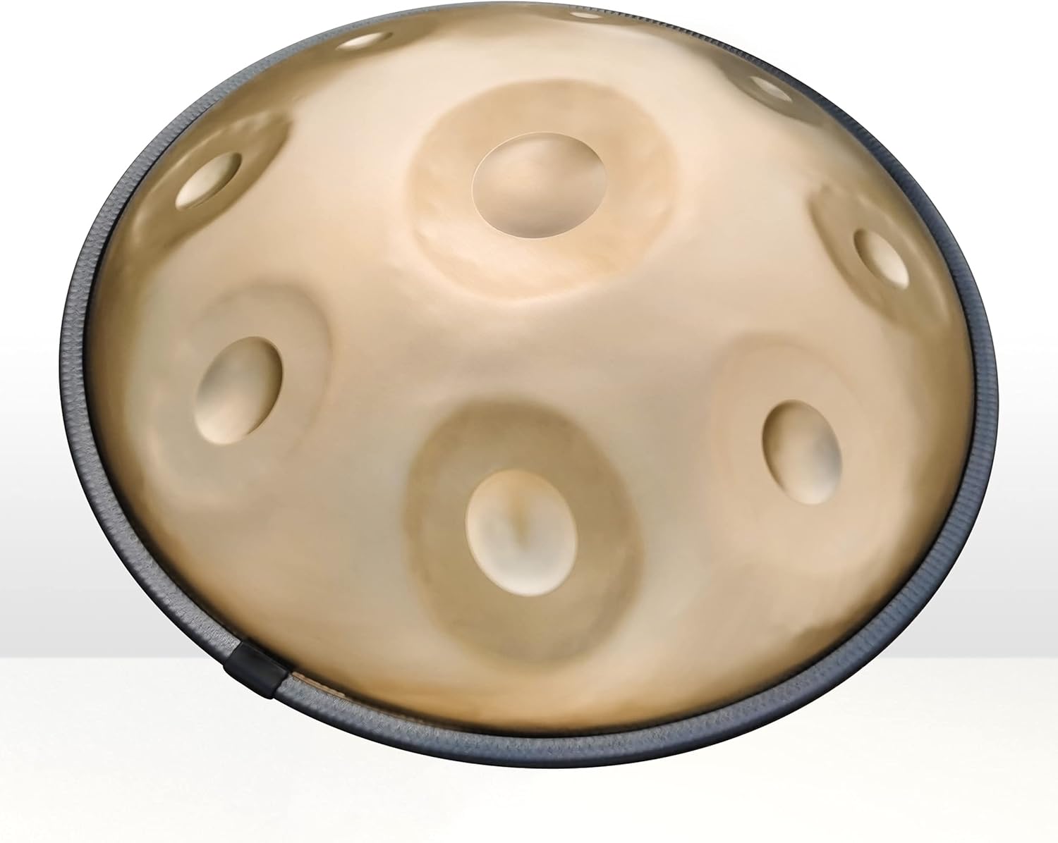9 notes 22 inch Black Handpan Drum with stand, case, mallets and cloth W52121