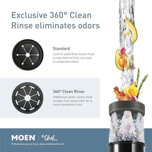 1/2 HP Continuous Feed Compact Garbage Disposal A9552