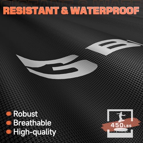 40"/48" Foldable Mini Trampoline with Durable Bungees F79457