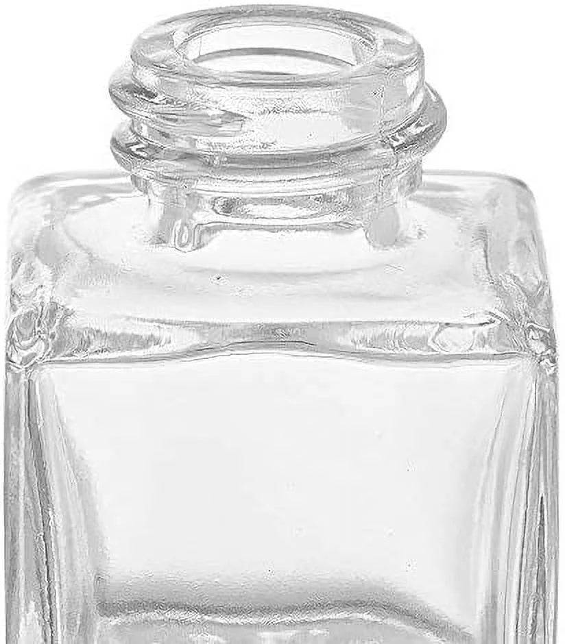 (Set of 12) 0.5 oz Glass Cube Salt and Pepper Shakers N5144