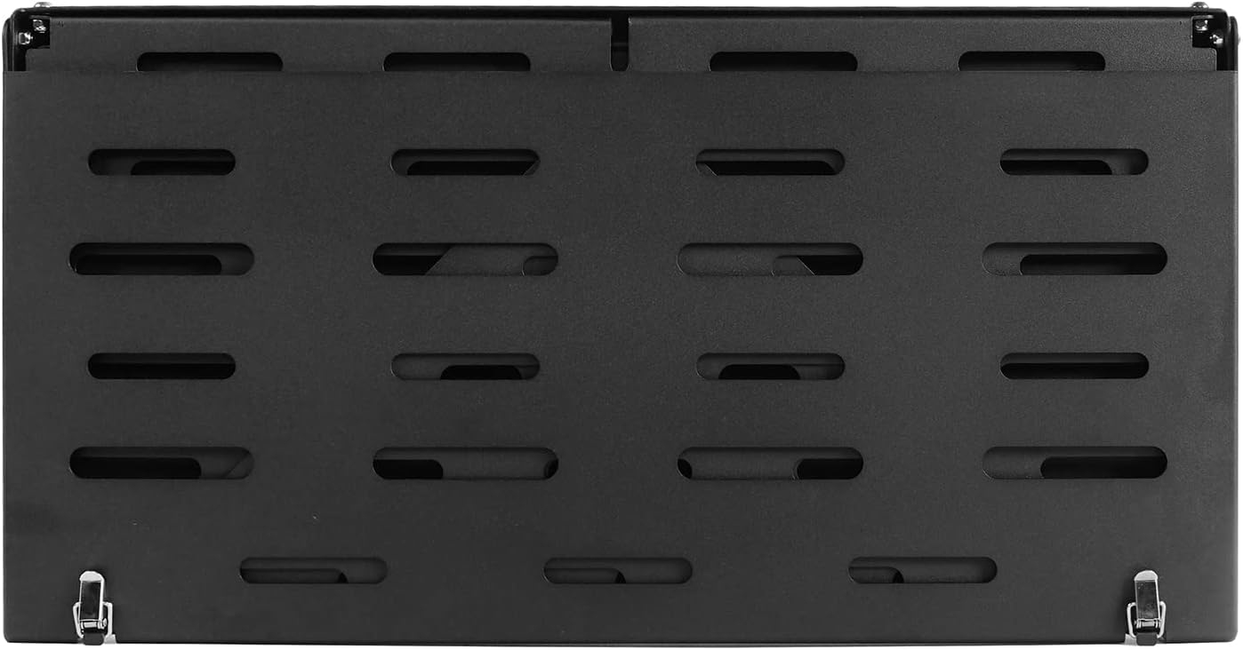 2-Tier Foldable Tailgate Table Camping Cargo Shelf U97227