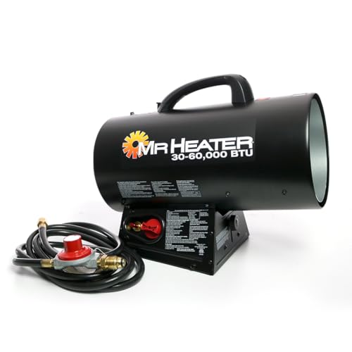 60,000 BTU Portable Propane Forced Air Heater S854874