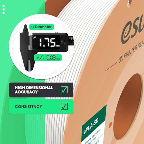 Black 1.75mm PLA Filament 1KG Spool 2Pack X7949