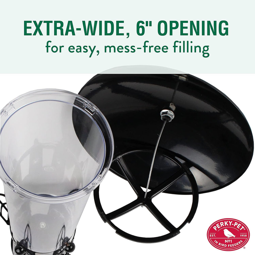 Large Wild Bird Feeder with Flexports, 3LB Seed Capacity Q8537