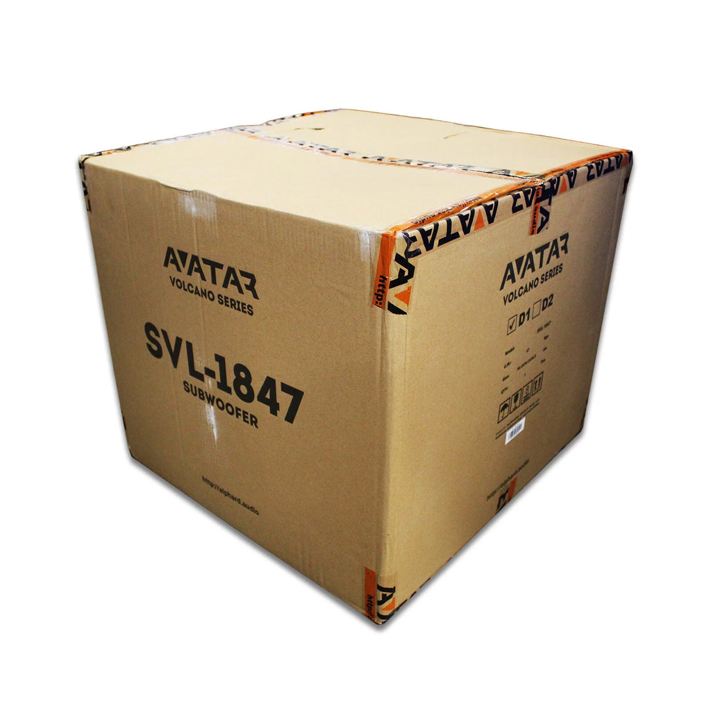Orange 18" Bass Subwoofer Y1378