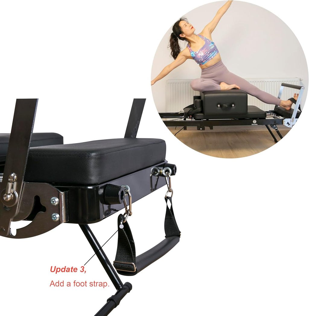 Updated Longer Size Pilates Reformer with Alloy Springs F2753