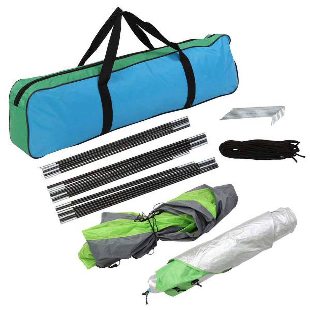 4-Person Double Layer Instant Cabin Tent S254216