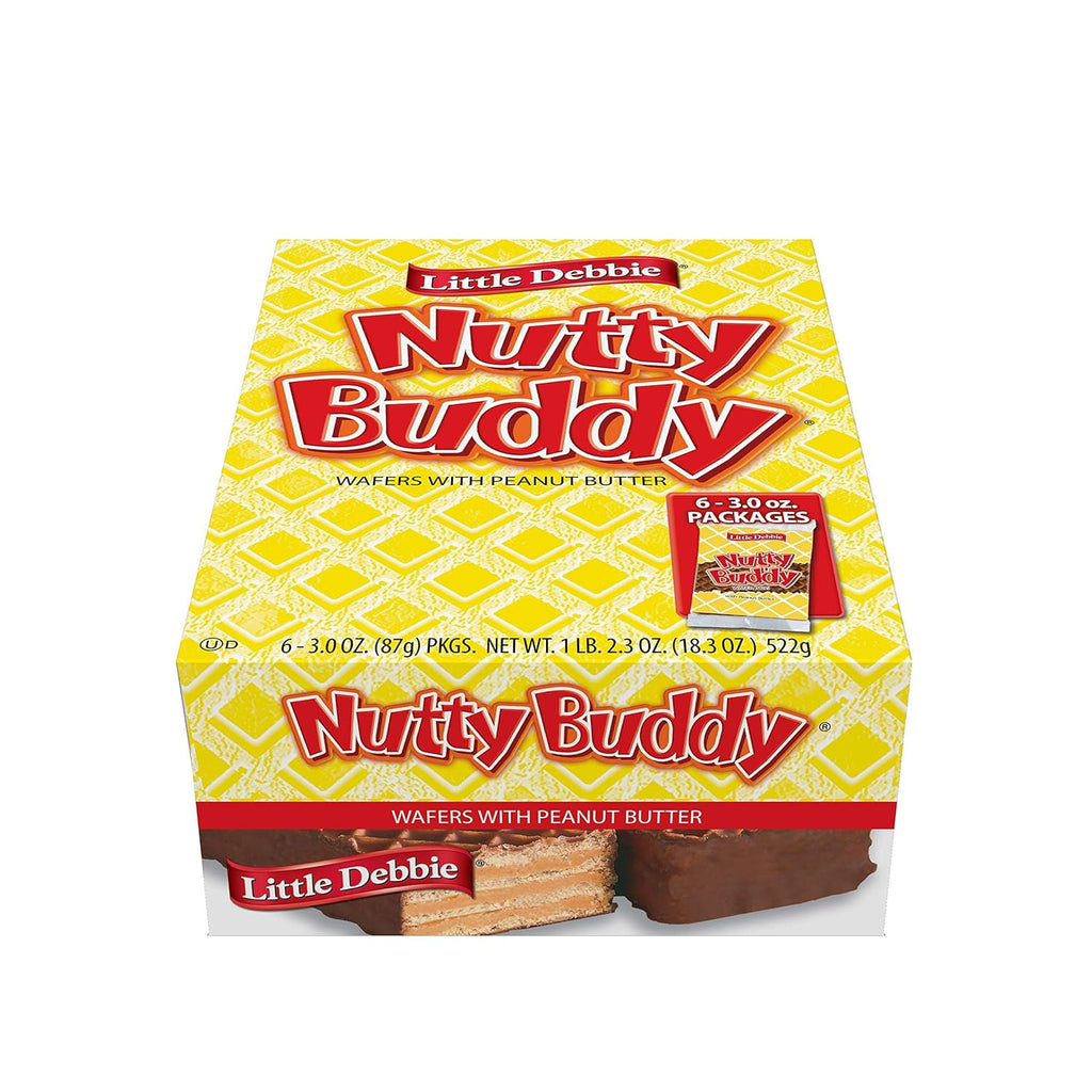 Large 3 oz. Individually Wrapped 2-Packs Nutty Bars C5642