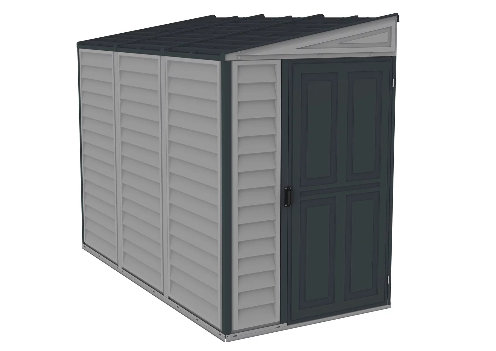 4ft x 8ft Vinyl Resin Outdoor Storage Shed Z9202