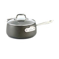Hard Anodized Nonstick Sauce Pan 3.5 Quart Black W792525