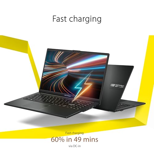 15.6" FHD Slim Laptop, AMD Ryzen 3 Quad Core Processor, 8GB DDR5 RAM, 128GB SSD, Windows 11 Home, Black O51019
