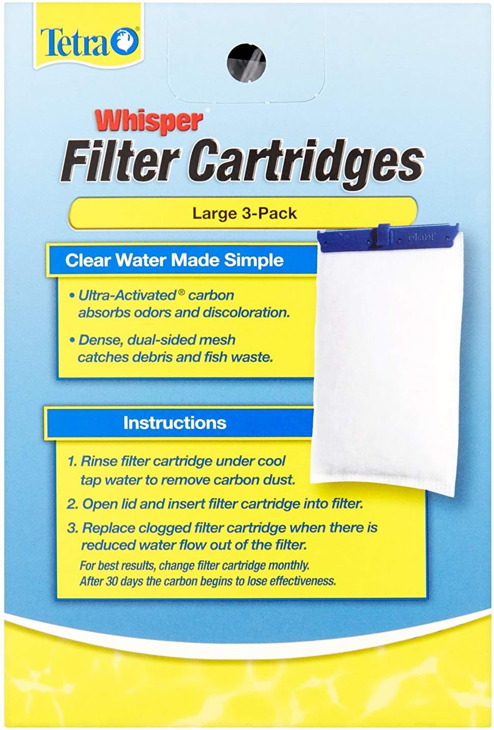 Aquarium Filter Cartridge 3pk Y602507